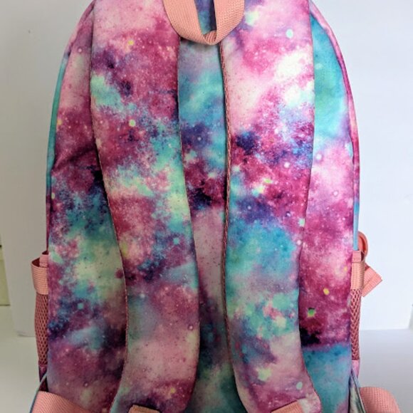 Galaxy Space Kids Backpack for Girls Elementary Middle School Bookbags - Picture 2 of 11